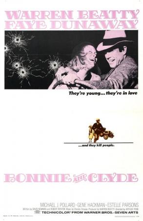 Bonnie y Clyde (1967) poster